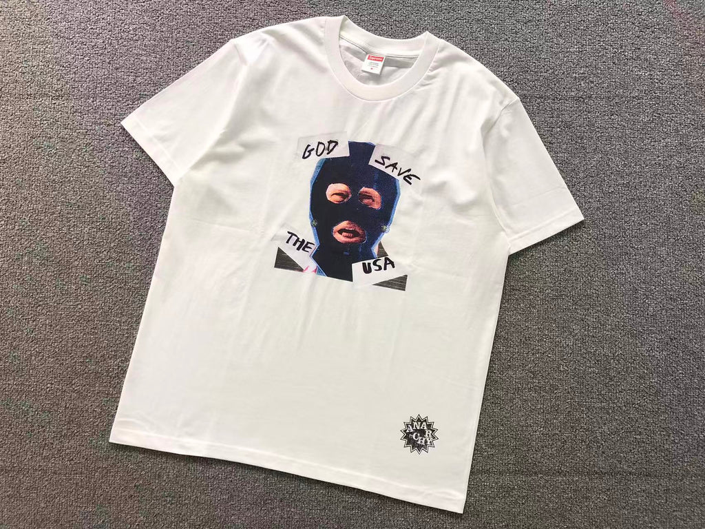 Camiseta Supreme God Save The USA