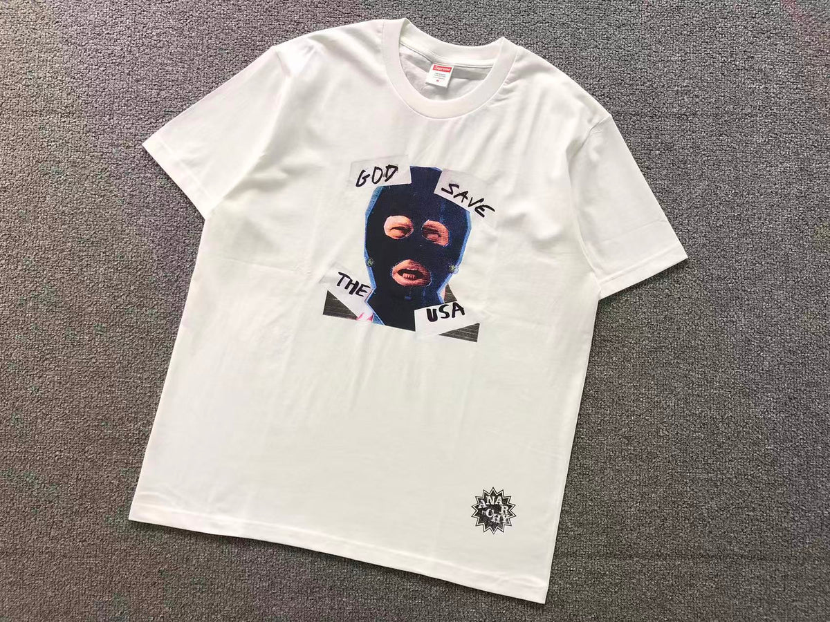 Camiseta Supreme God Save The USA