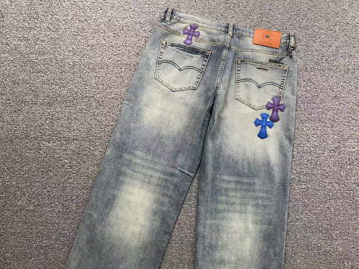 Calça Chrome Hearts Triple Cross