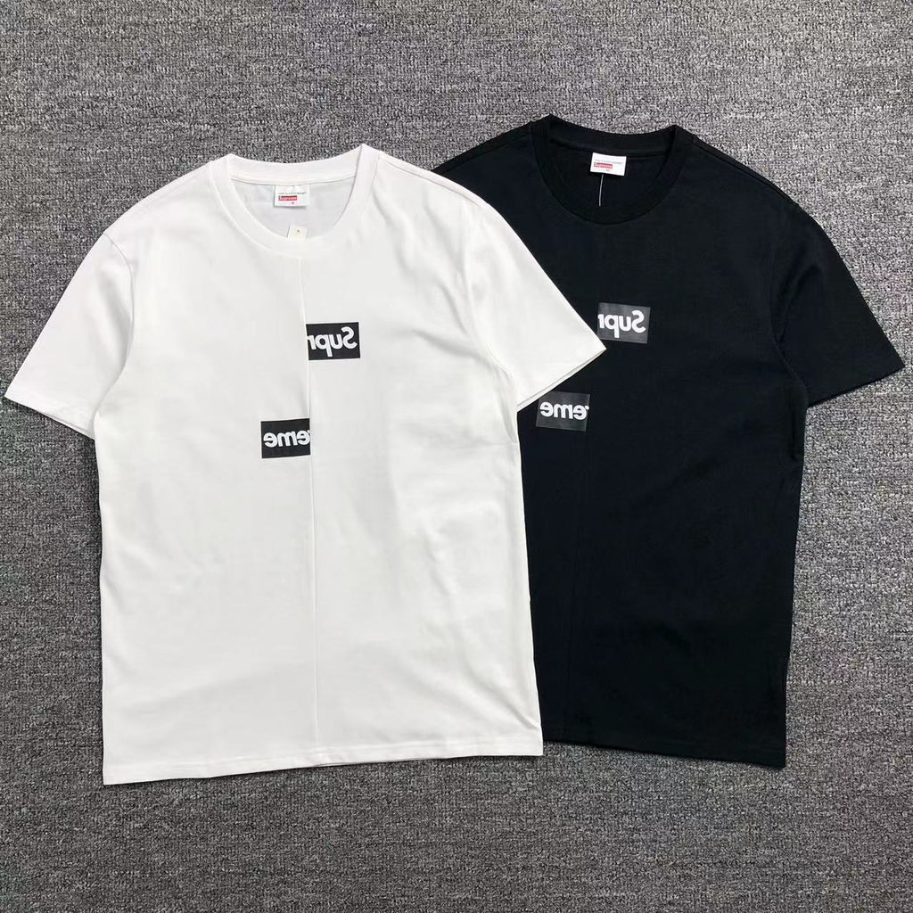 Camiseta Supreme x Comme des Garcons Split Box Logo