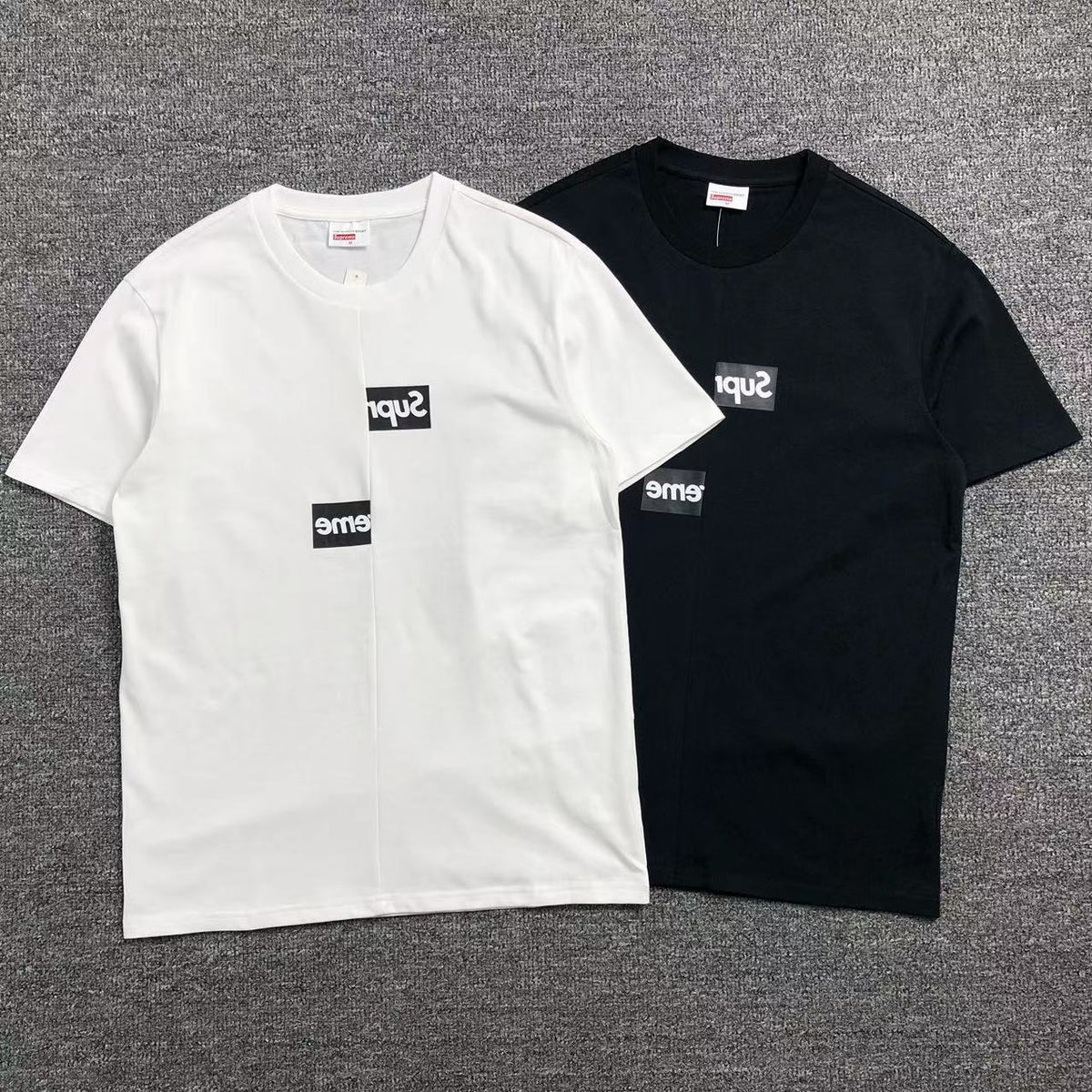 Camiseta Supreme x Comme des Garcons Split Box Logo