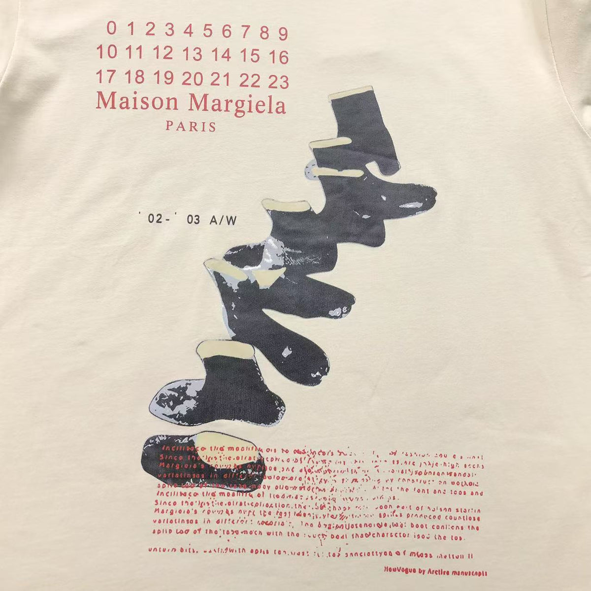 Camiseta Maison Margiela