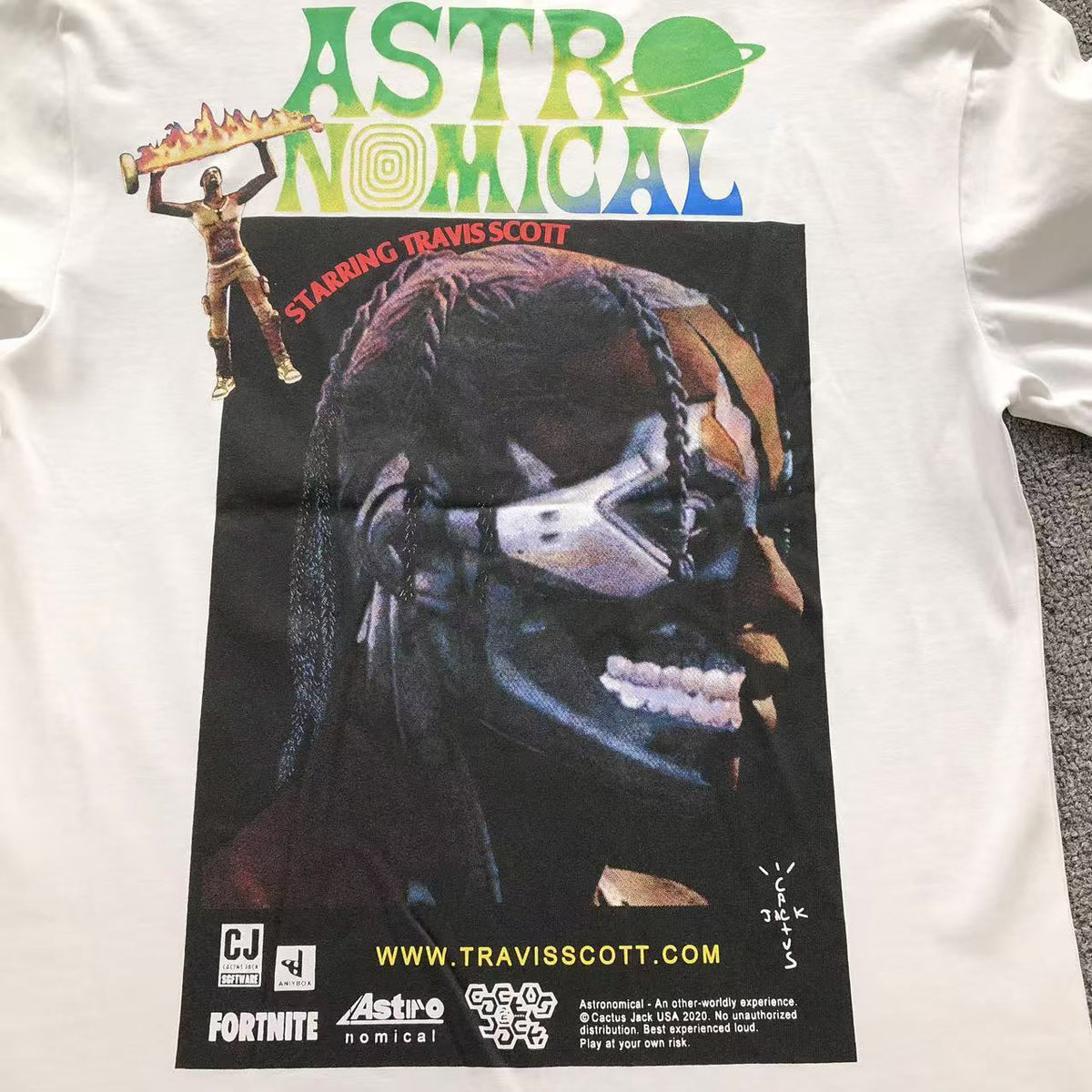 Camiseta Travis Scott Astronomical