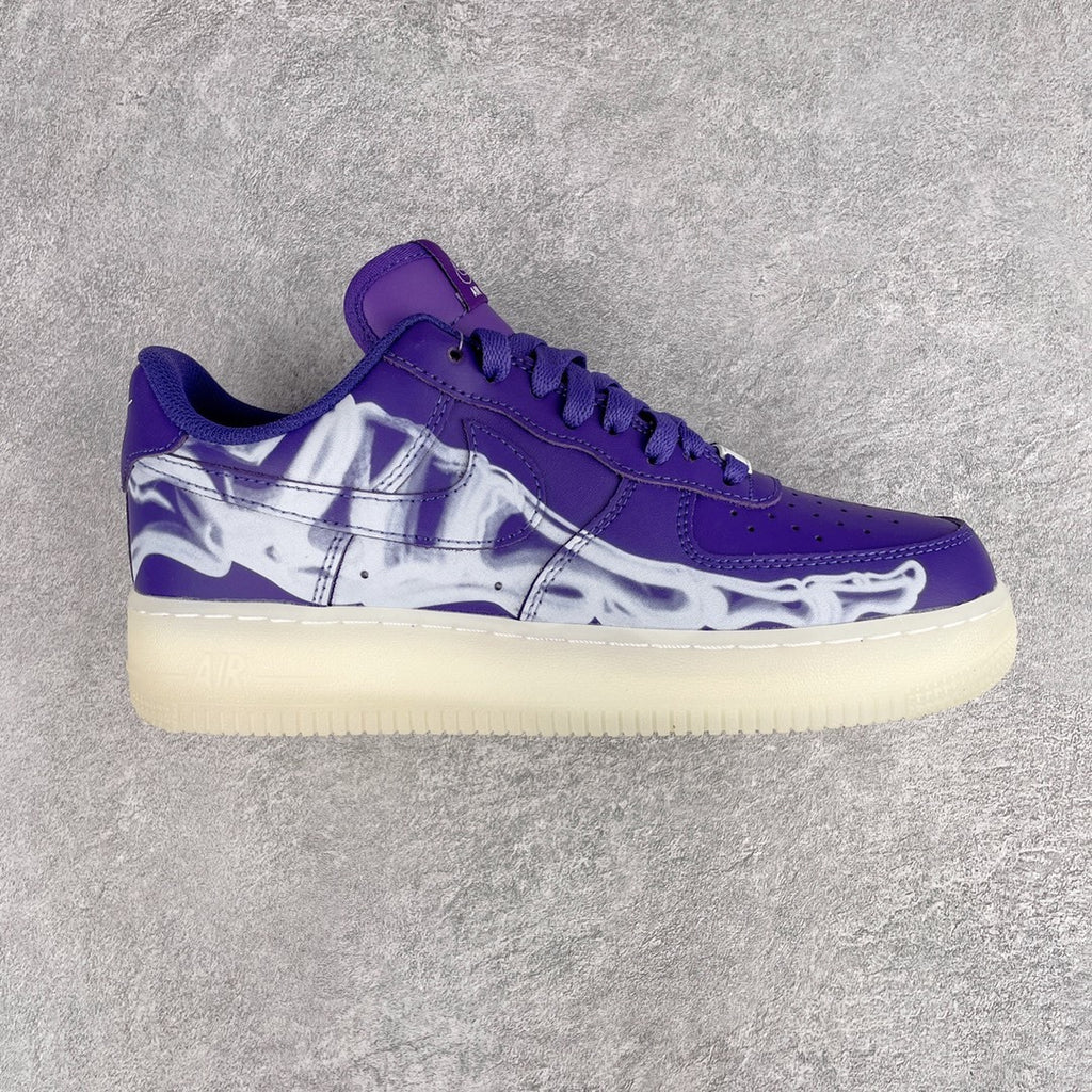 Nike Air Force 1 Low "Purple Skeleton"