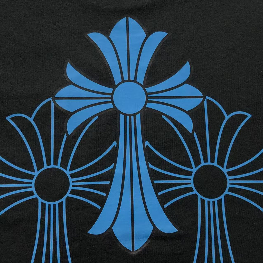 Camiseta Chrome Hearts Triple Cross Logo