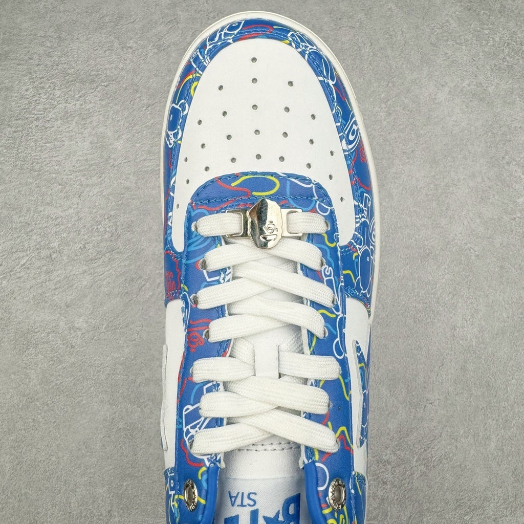 Bape Sta x Medicom Toy Bearbrick "Camo Blue"