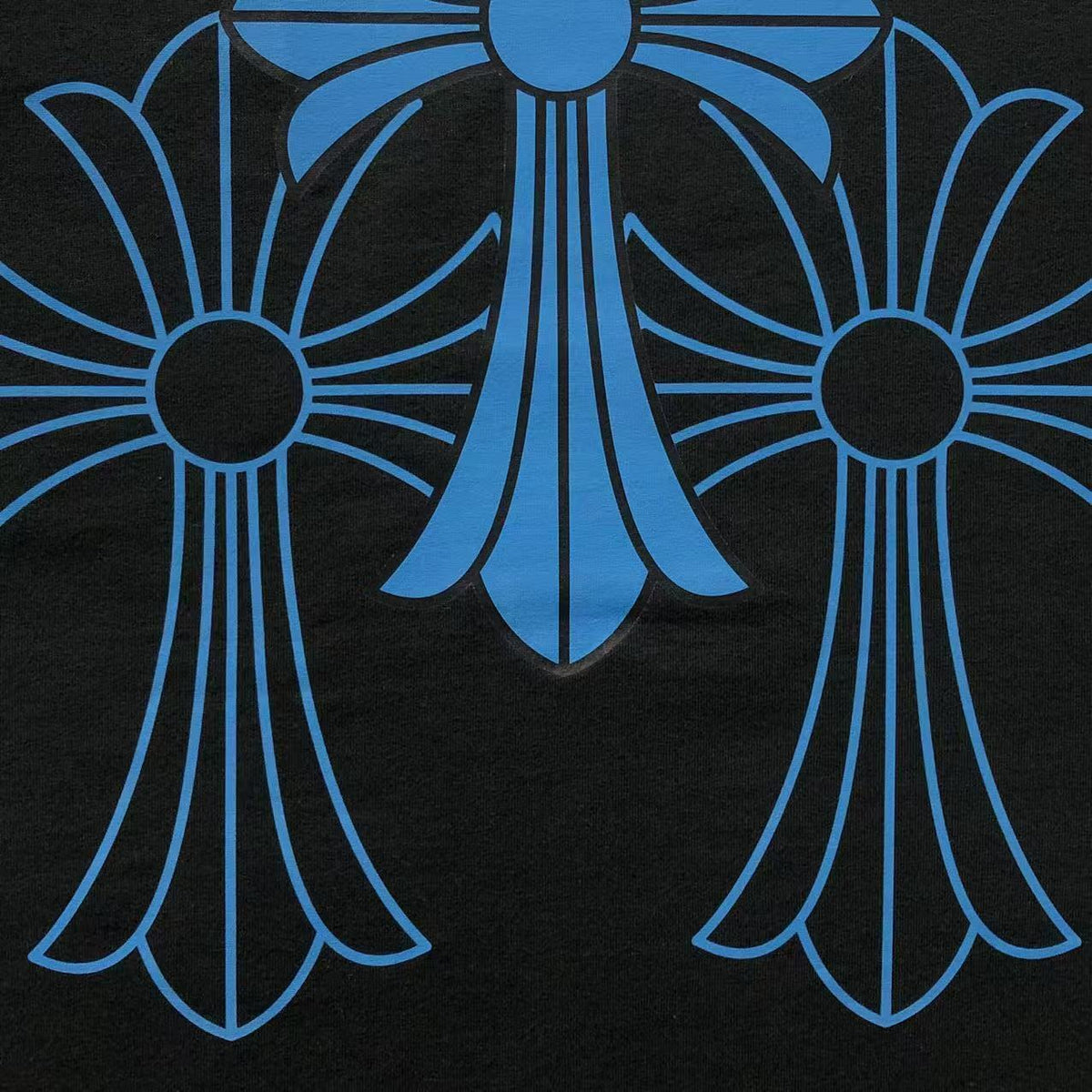 Camiseta Chrome Hearts Triple Cross Logo