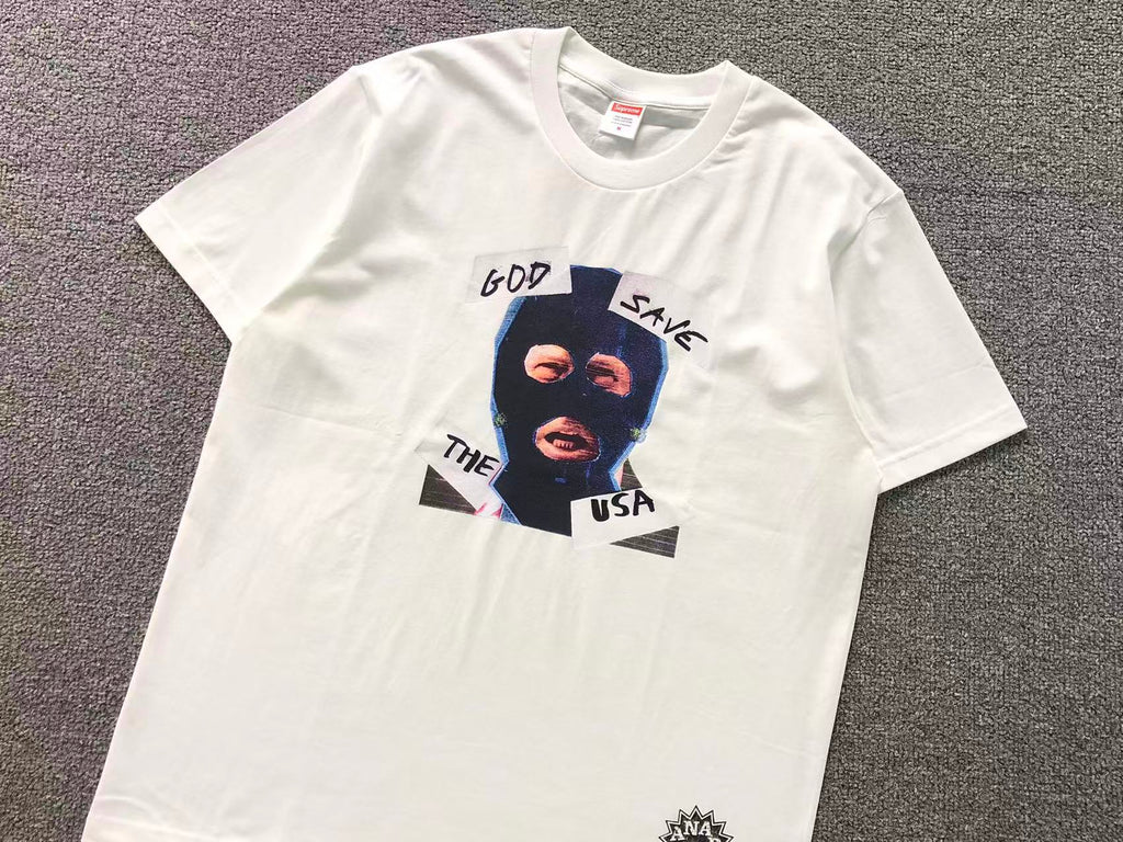 Camiseta Supreme God Save The USA
