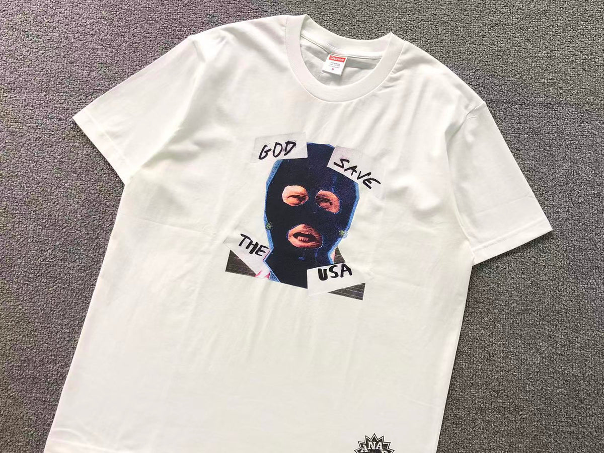 Camiseta Supreme God Save The USA
