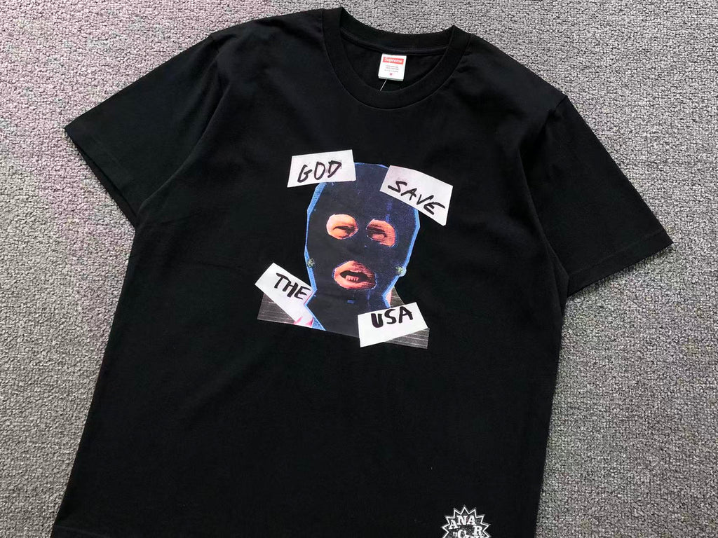 Camiseta Supreme God Save The USA