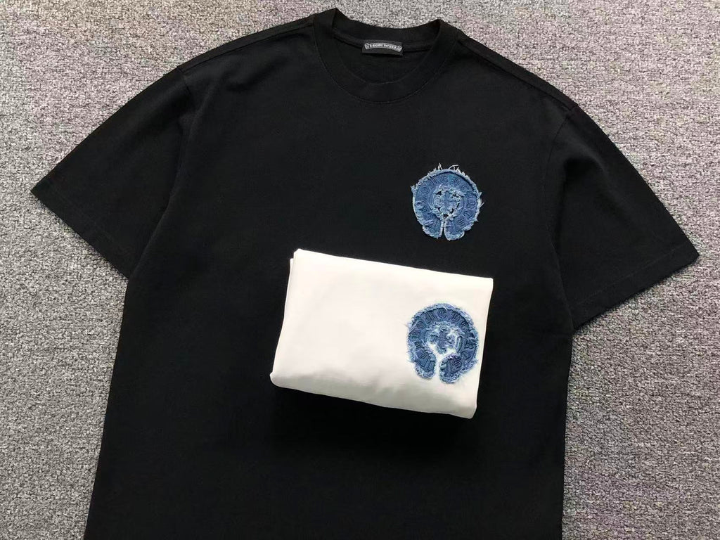 Camiseta Chrome Hearts Horseshoe Denim
