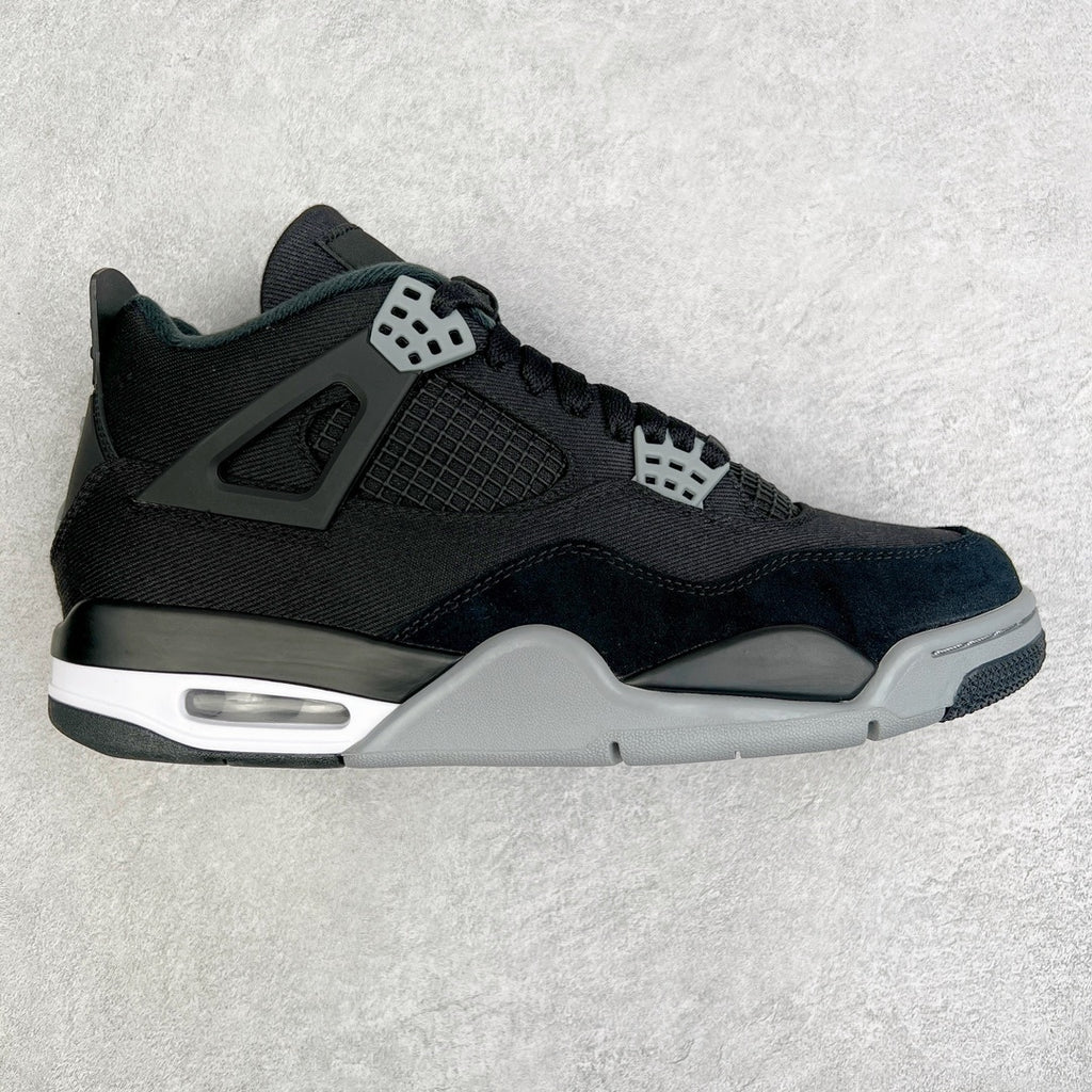 Jordan 4 "Black Canva"