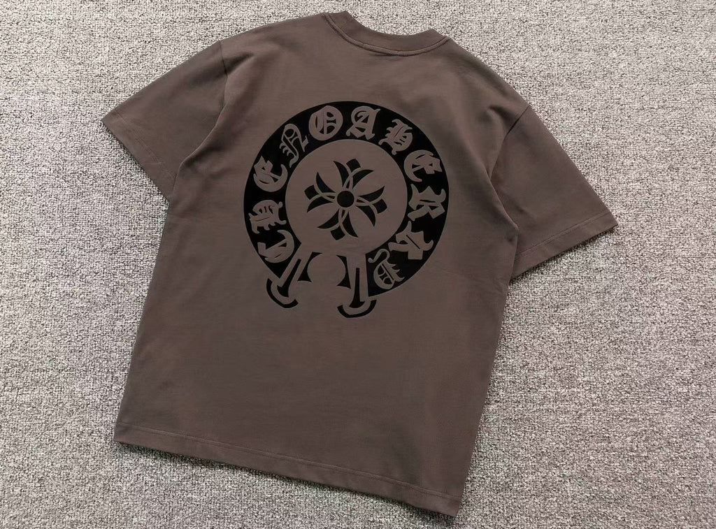 Camiseta Chrome Hearts Black Horse Shoes