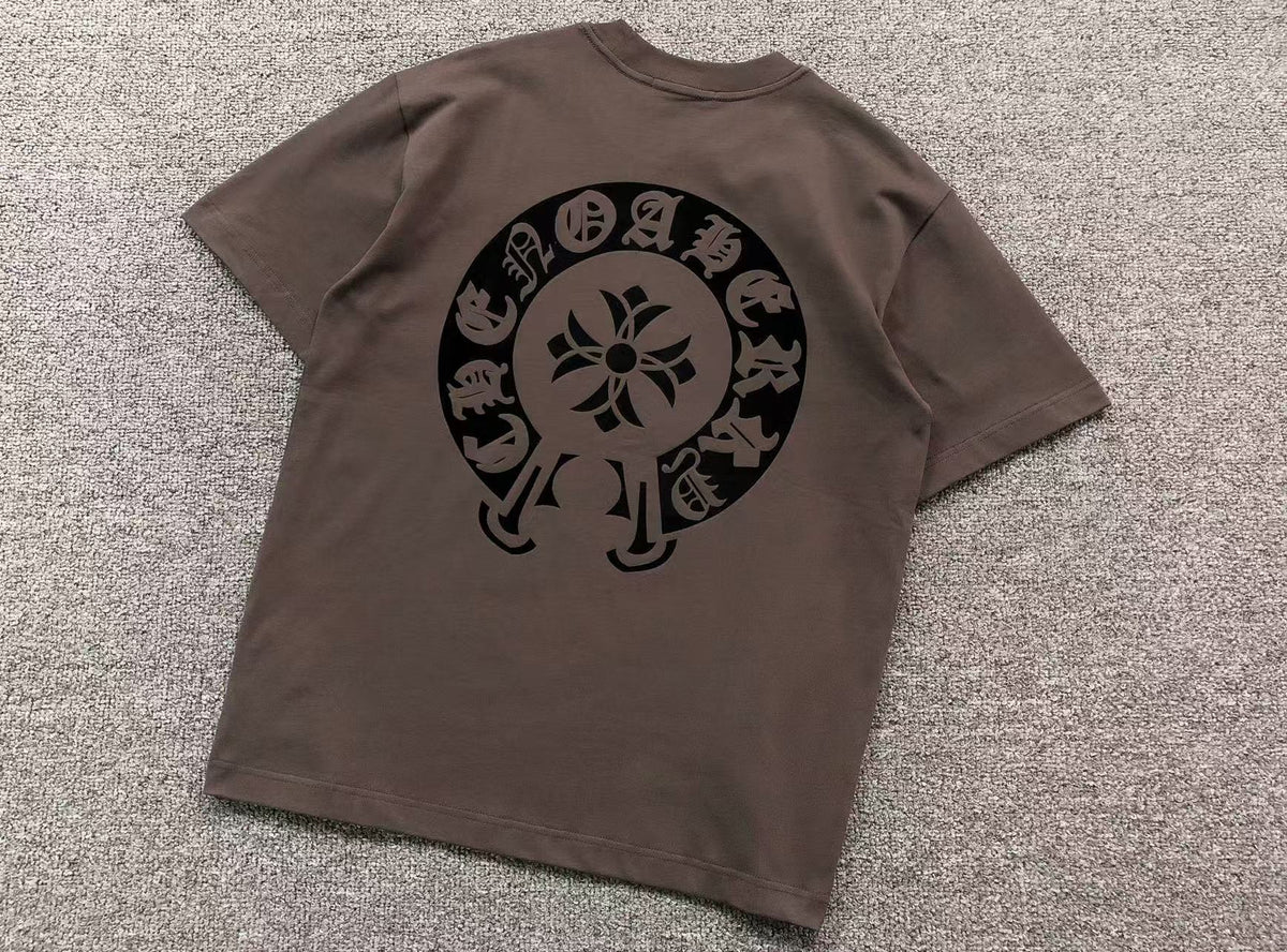 Camiseta Chrome Hearts Black Horse Shoes