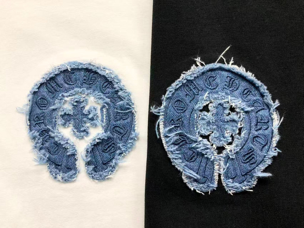 Camiseta Chrome Hearts Horseshoe Denim