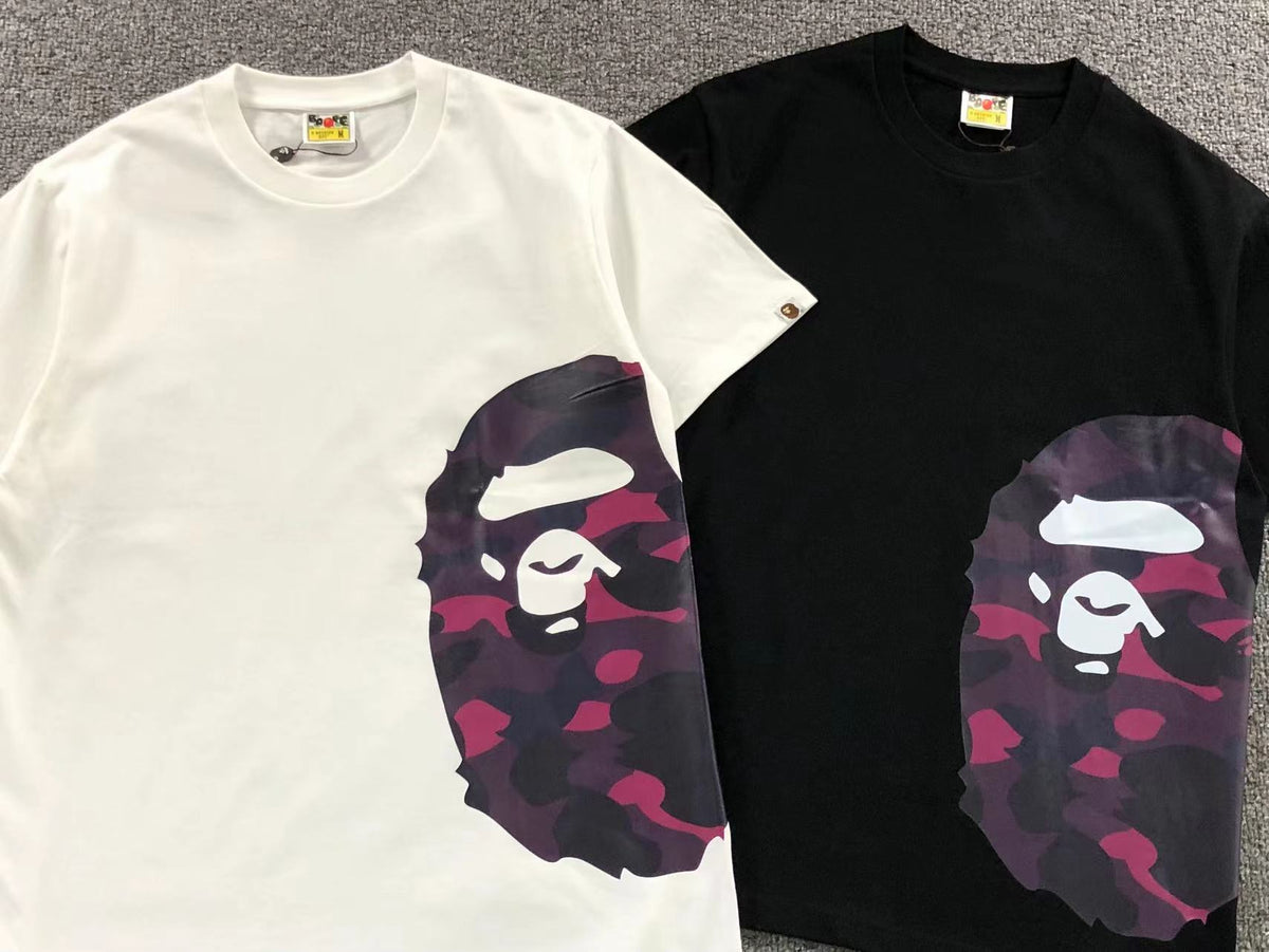 Camiseta BAPE ABC Camo Side Big Ape Head