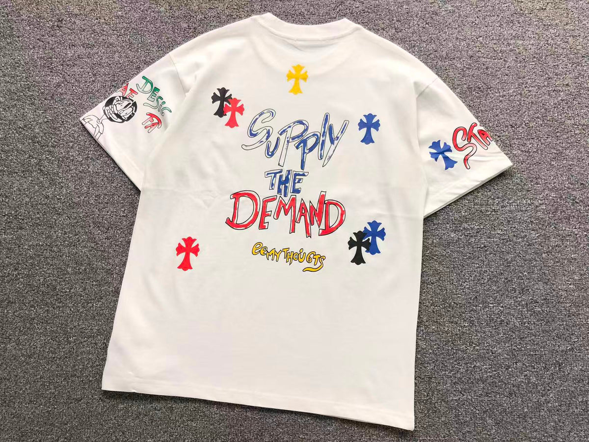 Camiseta Chrome Hearts Supply The Demands