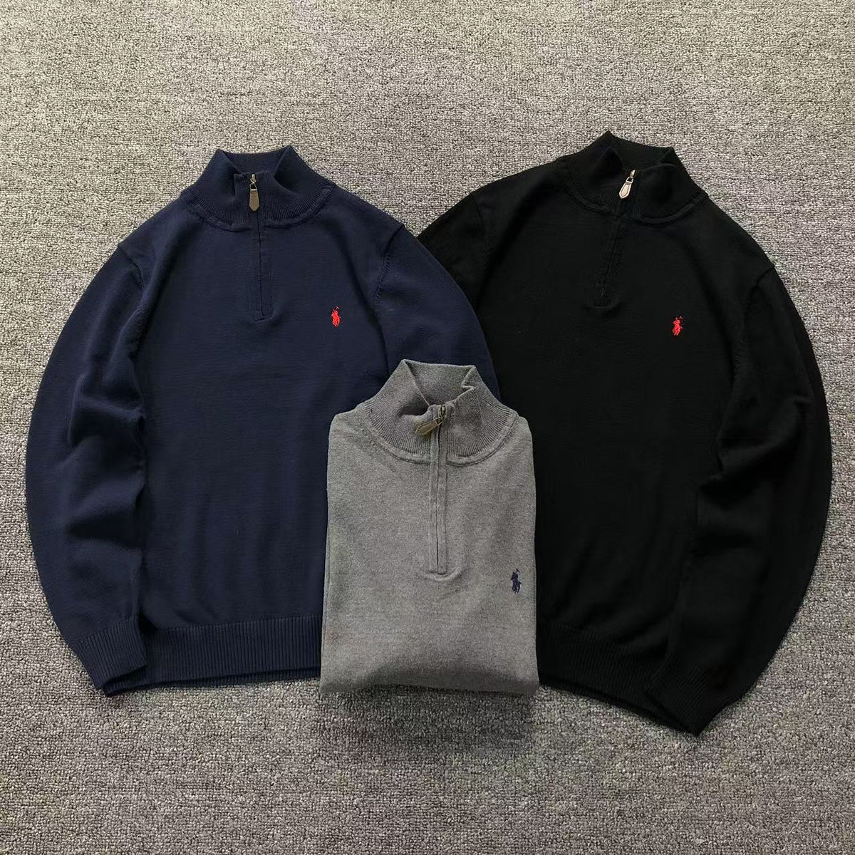 Suéter Quarter Zip Ralph Lauren