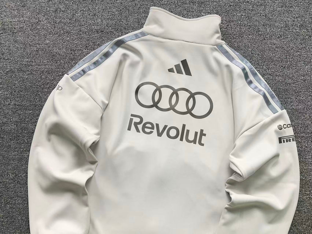 Jaqueta Adidas x Revolut x Audi F1 Chalk Pearl