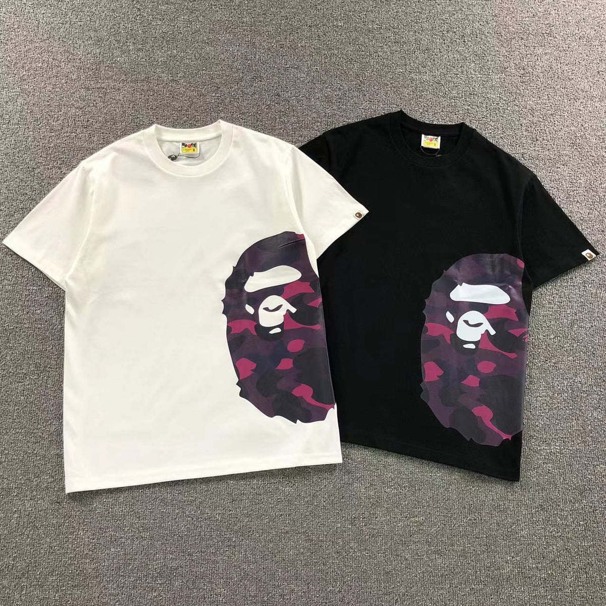Camiseta BAPE ABC Camo Side Big Ape Head