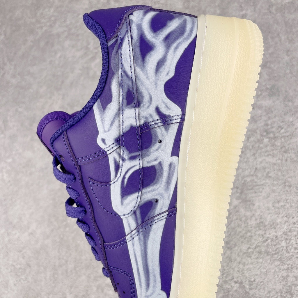 Nike Air Force 1 Low "Purple Skeleton"