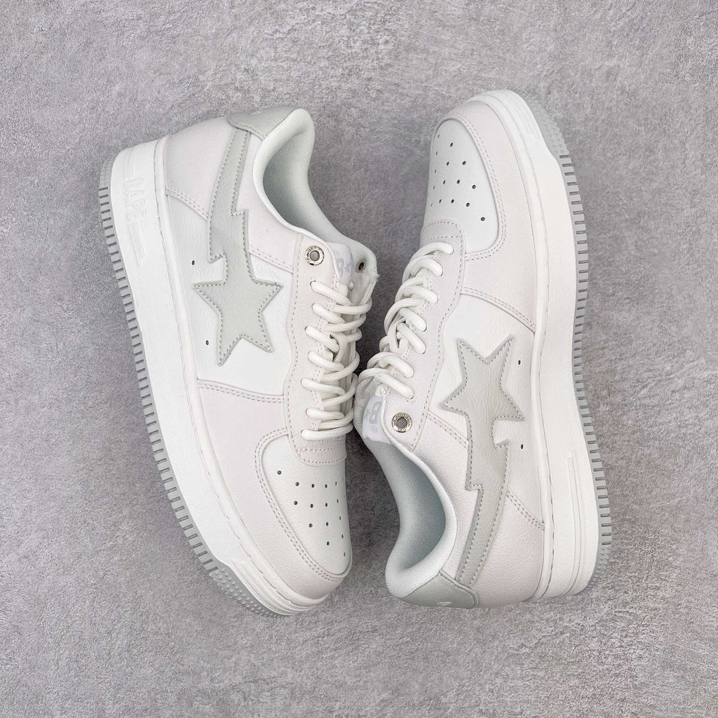 Bape Sta x JJJJound "White Grey"