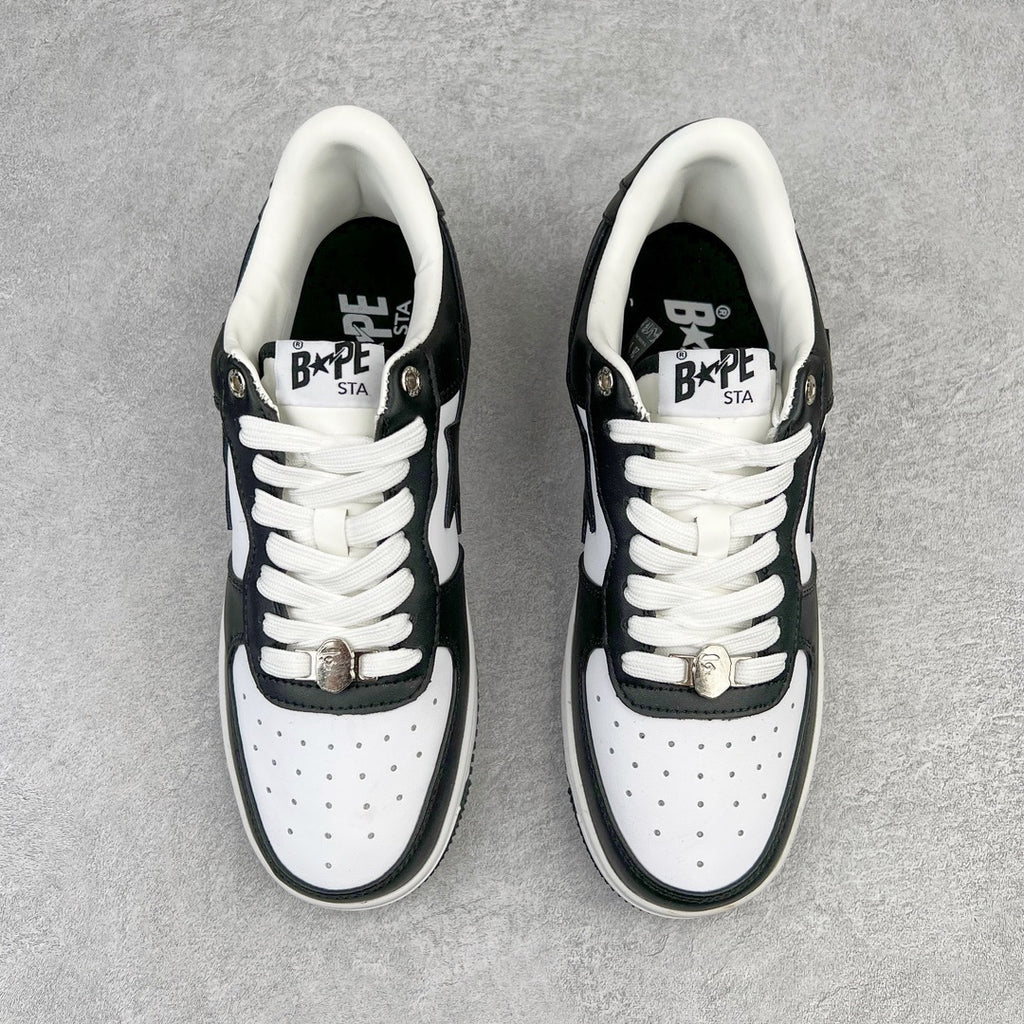 Bape Sta "White Black"