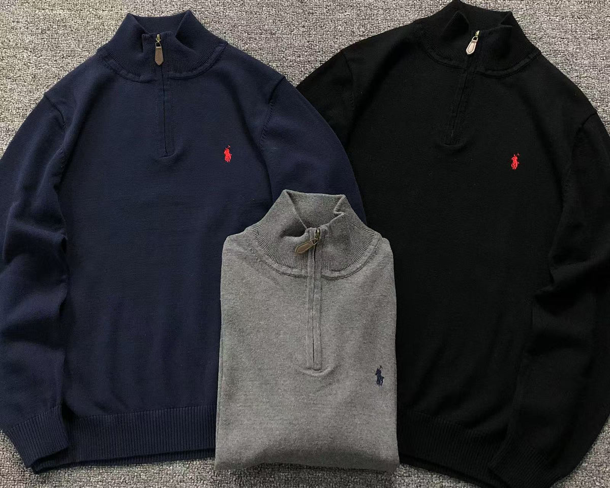 Suéter Quarter Zip Ralph Lauren