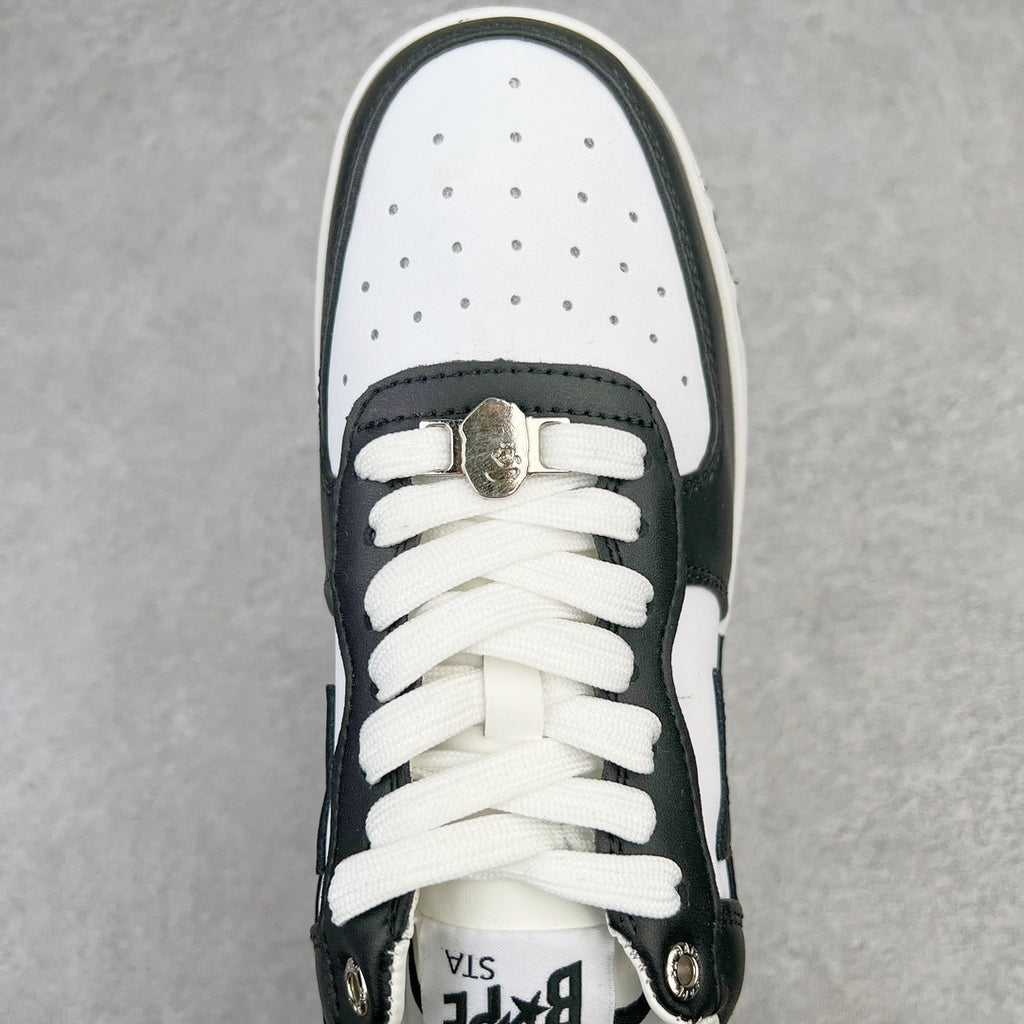 Bape Sta "White Black"