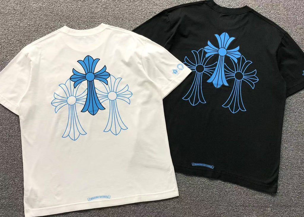 Camiseta Chrome Hearts Triple Cross Logo
