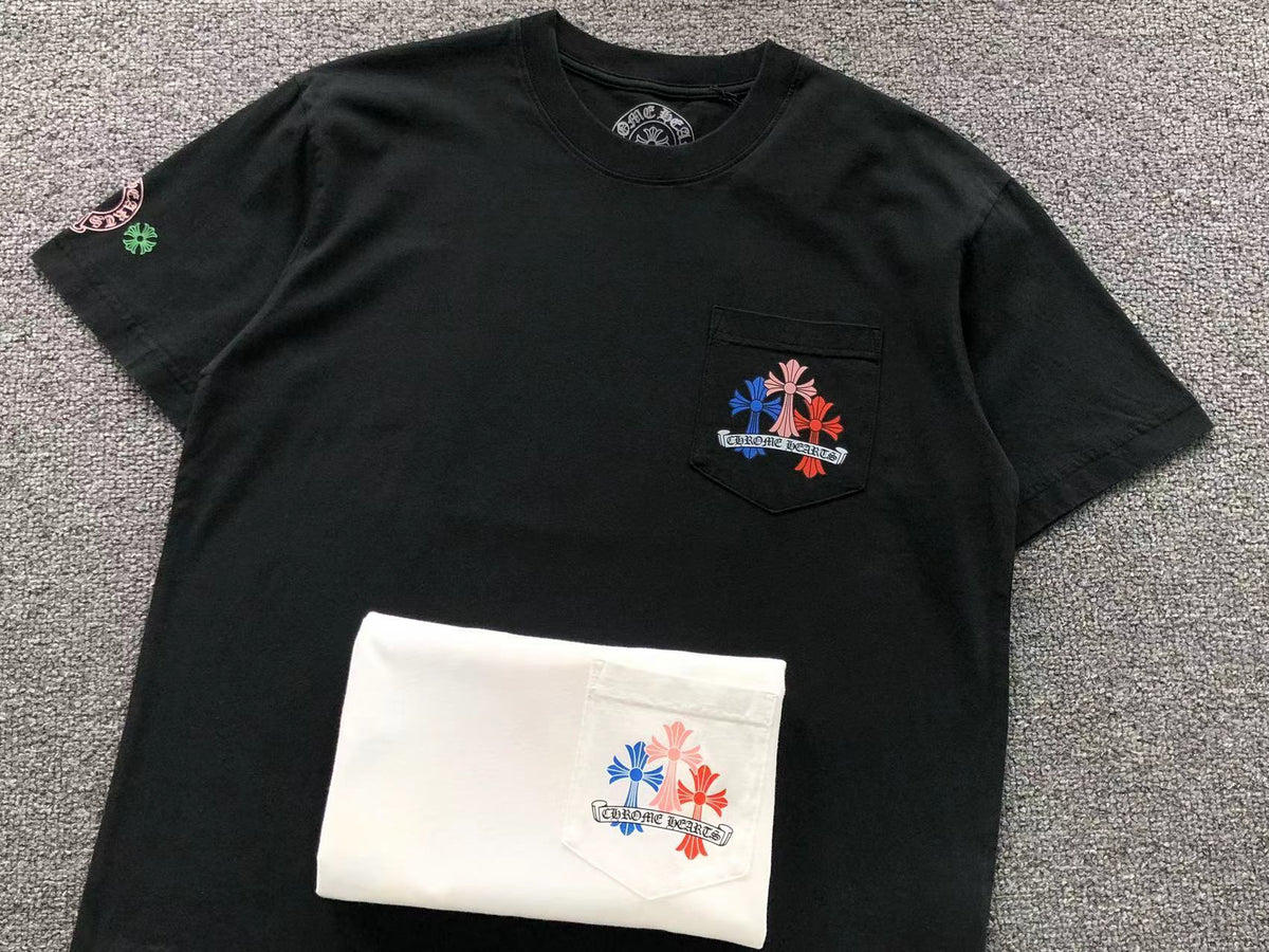 Camiseta Chrome Hearts Colour Cross Cemetery