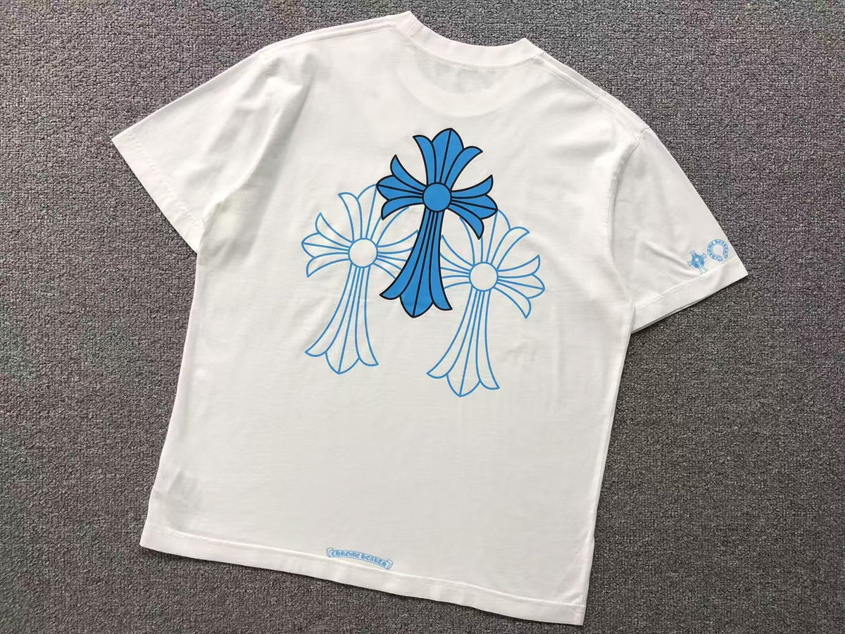 Camiseta Chrome Hearts Triple Cross Logo