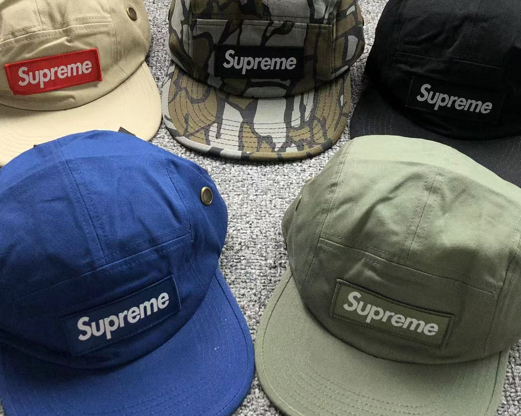 Boné Supreme Logo 5 Panel