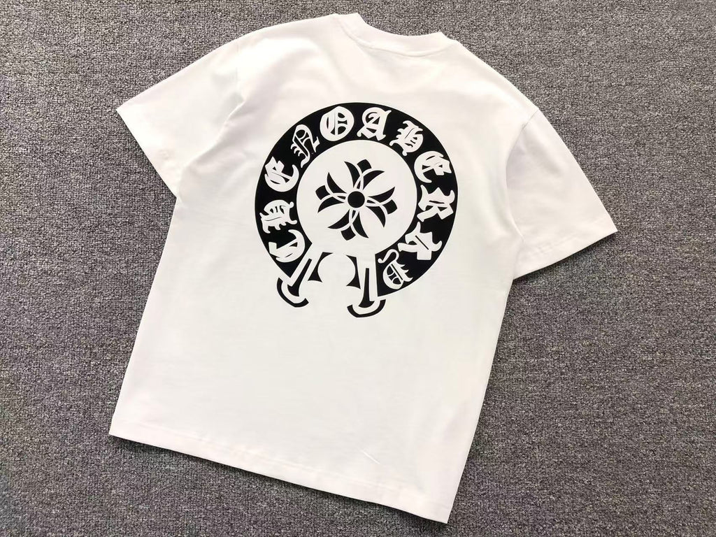 Camiseta Chrome Hearts Black Horse Shoes