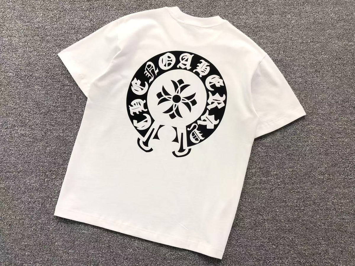 Camiseta Chrome Hearts Black Horse Shoes