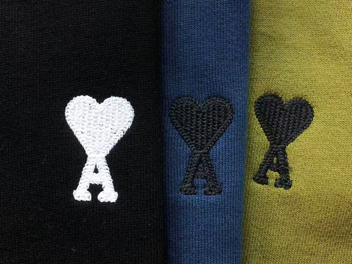 Camiseta Long Sleeve Ami Paris