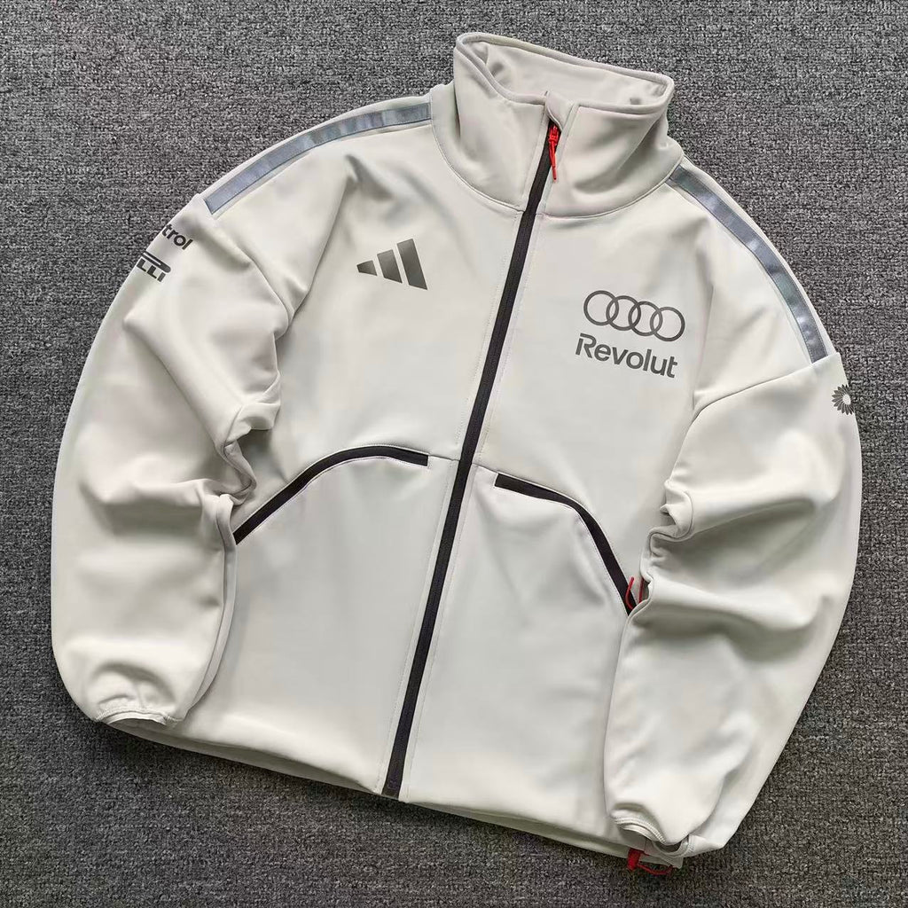 Jaqueta Adidas x Revolut x Audi F1 Chalk Pearl