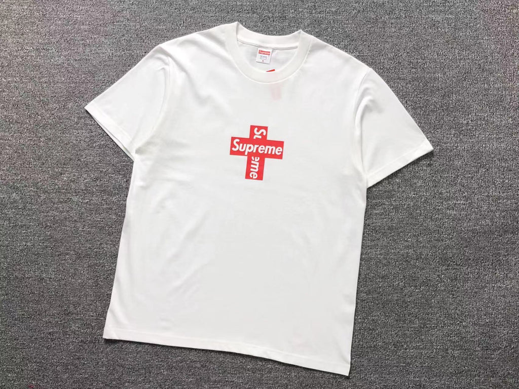 Camiseta Supreme Cross Logo