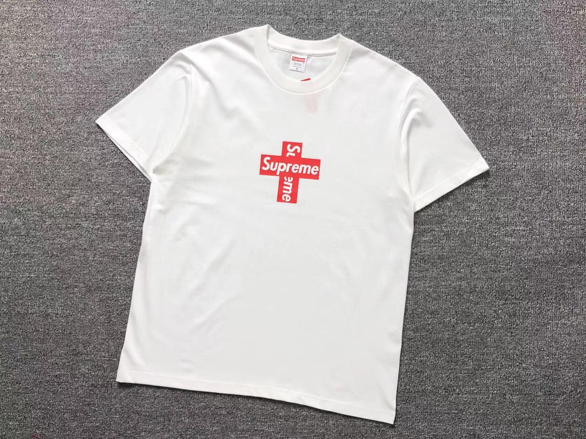 Camiseta Supreme Cross Logo