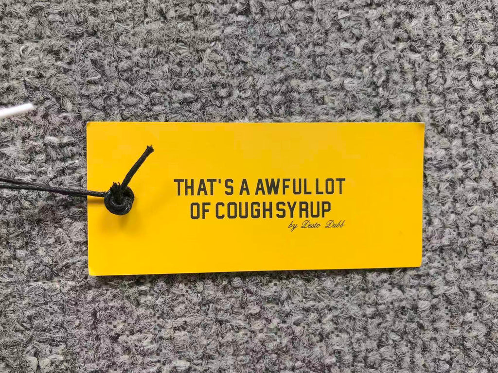 Calça moletom Trapstar X Coughsyrup Thats A Awful Lot Of Coughsyrup
