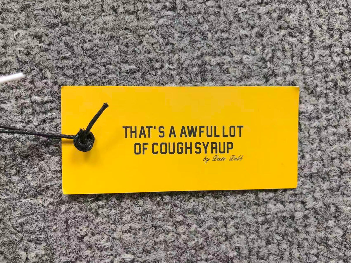 Calça moletom Trapstar X Coughsyrup Thats A Awful Lot Of Coughsyrup