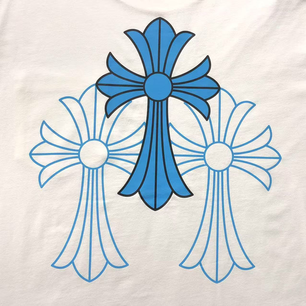 Camiseta Chrome Hearts Triple Cross Logo