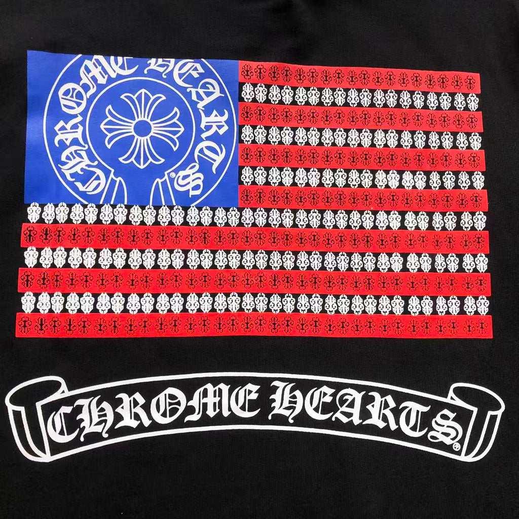 Camiseta Chrome Hearts American Flag