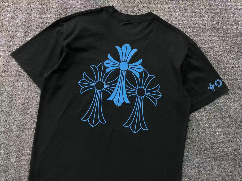 Camiseta Chrome Hearts Triple Cross Logo