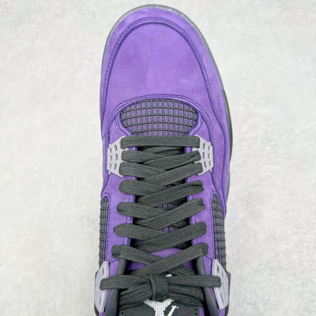 Jordan 4 "Travis Scott Purple" (Friends and Family)