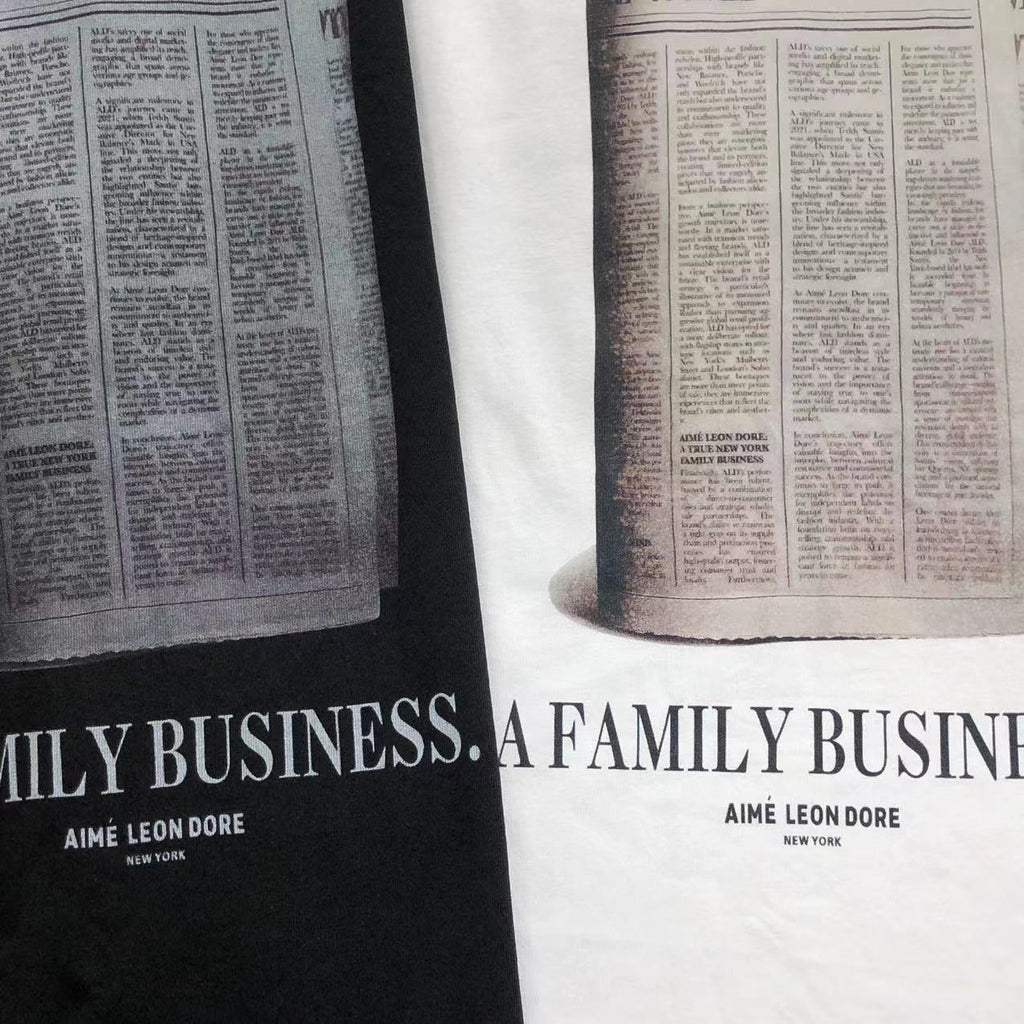 Camiseta Aimé Leon Dore A Family Business