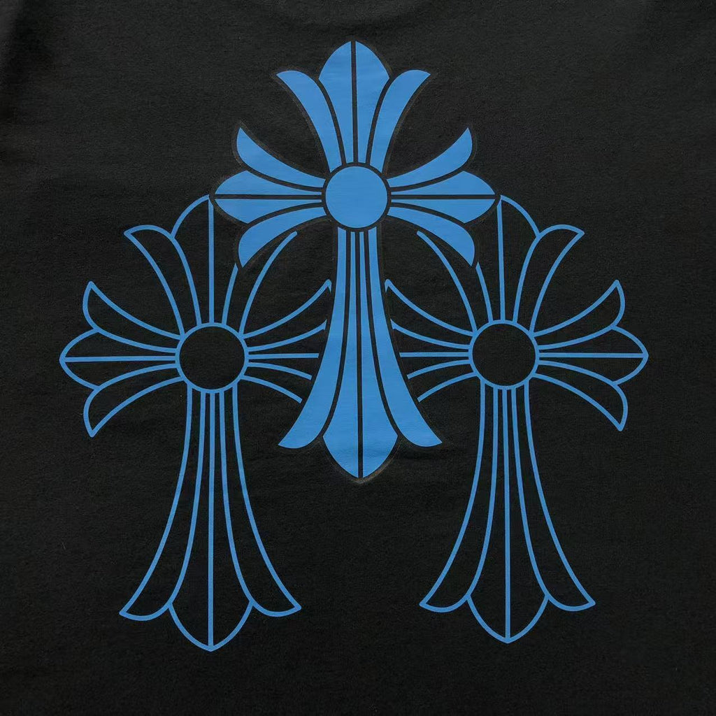 Camiseta Chrome Hearts Triple Cross Logo