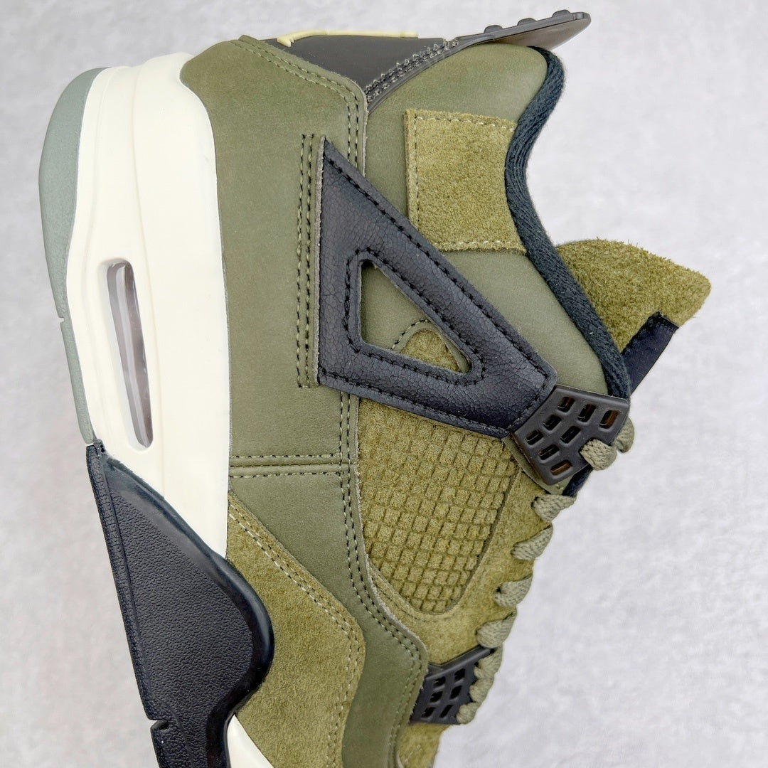 Jordan 4 "Medium Olive"