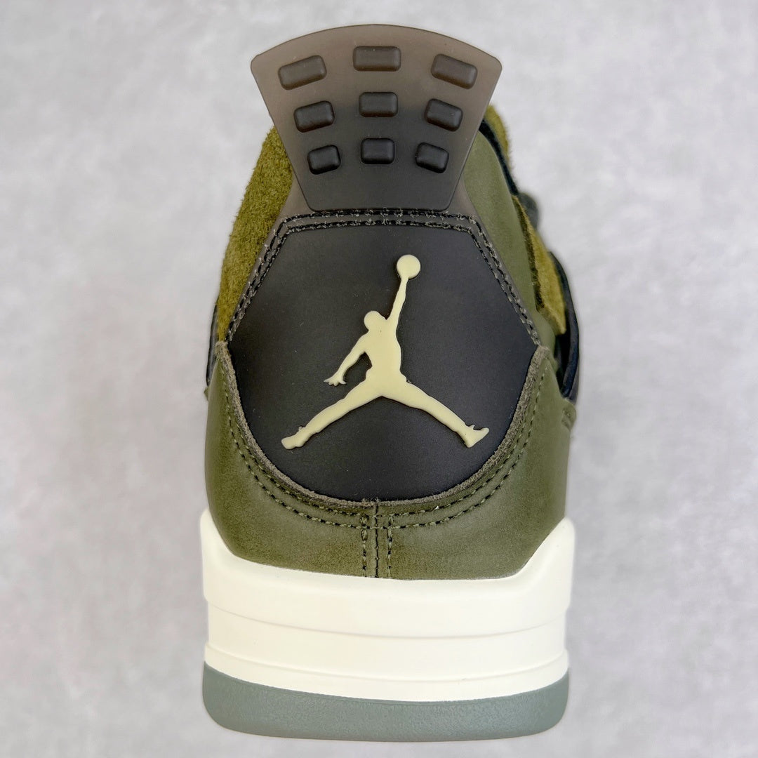 Jordan 4 "Medium Olive"