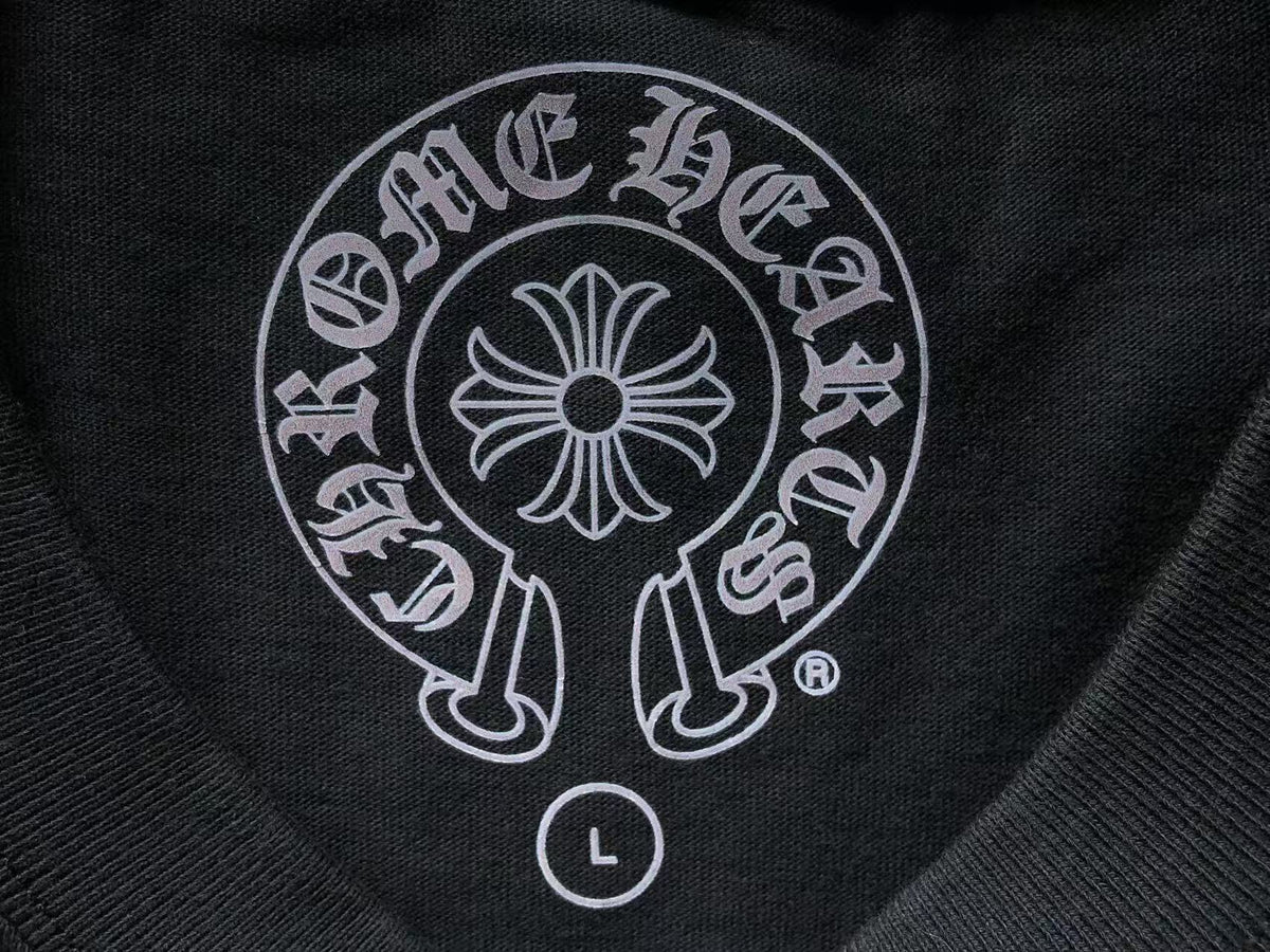 Camiseta Chrome Hearts Triple Cross Logo